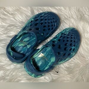 Kids Blue and Green Water Shoes